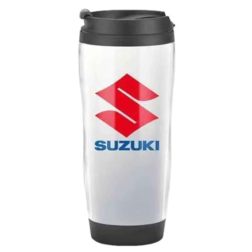 Auto Thermobecher für Suzuki Ertiga 2012-2018, Thermo Kaffeebecher Edelstahl Travel Mug mit Auslaufsicher Deckel Doppelwand Heiß und Kalt Halten Thermo Zubehör,White Auto Thermobecher für Suzuki Ertiga 2012-2018, Thermo Kaffeebecher Edelstahl Travel Mug mit Auslaufsicher Deckel Doppelwand Heiß und Kalt Halten Thermo Zubehör,White von DFVBNH