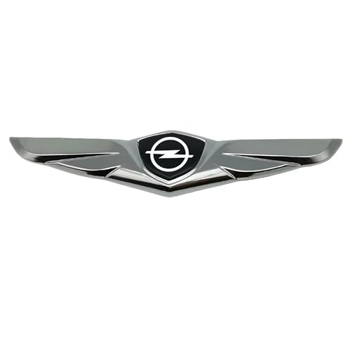 DFVBNH Auto Emblem Aufkleber für Opel Manta 2021, Logo Emblem Badge Aufkleber Abzeichen Aufkleber Motorhaube Vorne und Hinten und Kofferraum Logo Dekoration Zubehör,Silver-A DFVBNH Auto Emblem Aufkleber für Opel Manta 2021, Logo Emblem Badge Aufkleber Abzeichen Aufkleber Motorhaube Vorne und Hinten und Kofferraum Logo Dekoration Zubehör,Silver-A von DFVBNH