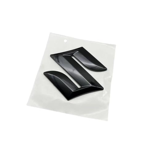 DFVBNH Auto Emblem Aufkleber für Suzuki Grand Vitara 2012-2015, Logo Emblem Badge Aufkleber Abzeichen Aufkleber Motorhaube Vorne und Hinten und Kofferraum Logo Dekoration Zubehör,Black-B von DFVBNH