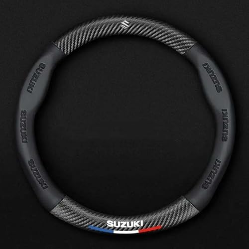 DFVBNH Auto Lenkradbezug für Suzuki Splash 2008-2014, Lenkradbezug Leder Lenkradhülle Lenkradabdeckung Lenkradschoner Anti Rutsch Mikrofaser Atmungsaktives Innenraum Zubehör,O-Black DFVBNH Auto Lenkradbezug für Suzuki Splash 2008-2014, Lenkradbezug Leder Lenkradhülle Lenkradabdeckung Lenkradschoner Anti Rutsch Mikrofaser Atmungsaktives Innenraum Zubehör,O-Black von DFVBNH