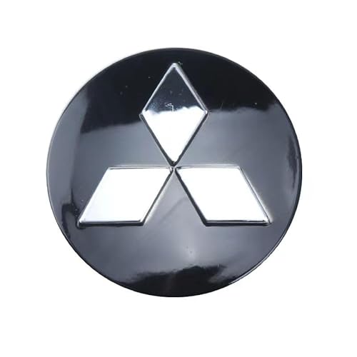 DFVBNH Auto Nabendeckel für Mitsubishi Eclipse Cross 2018-2023, Nabenkappen Radnabenabdeckung Felgenkappen Radnabenkappen Felgendeckel Radnabendeckel ABS Logo Ersetzen Zubehör 4 PCS,Black-58mm DFVBNH Auto Nabendeckel für Mitsubishi Eclipse Cross 2018-2023, Nabenkappen Radnabenabdeckung Felgenkappen Radnabenkappen Felgendeckel Radnabendeckel ABS Logo Ersetzen Zubehör 4 PCS,Black-58mm von DFVBNH