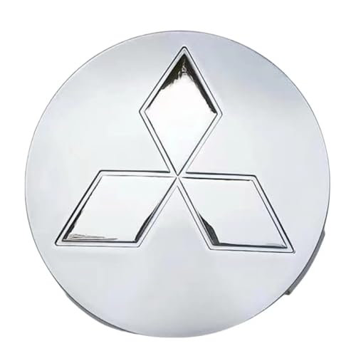DFVBNH Auto Nabendeckel für Mitsubishi Space Star 2013-2019, Nabenkappen Radnabenabdeckung Felgenkappen Radnabenkappen Felgendeckel Radnabendeckel ABS Logo Ersetzen Zubehör 4 PCS,Silver-81mm DFVBNH Auto Nabendeckel für Mitsubishi Space Star 2013-2019, Nabenkappen Radnabenabdeckung Felgenkappen Radnabenkappen Felgendeckel Radnabendeckel ABS Logo Ersetzen Zubehör 4 PCS,Silver-81mm von DFVBNH