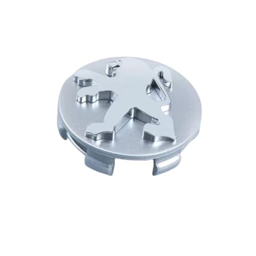 DFVBNH Auto Nabendeckel für Peugeot 4007 2007 2008 2009, Nabenkappen Radnabenabdeckung Felgenkappen Radnabenkappen Felgendeckel Radnabendeckel ABS Logo Ersetzen Zubehör 4 PCS,Silver-60mm DFVBNH Auto Nabendeckel für Peugeot 4007 2007 2008 2009, Nabenkappen Radnabenabdeckung Felgenkappen Radnabenkappen Felgendeckel Radnabendeckel ABS Logo Ersetzen Zubehör 4 PCS,Silver-60mm von DFVBNH