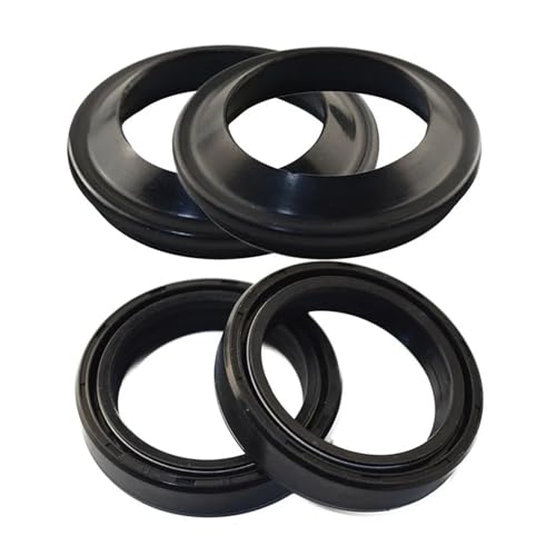 Kompatibel mit Öldichtung und Staubdichtung for Motorrad-Vorderradgabeldämpfer (41 * 54 * 11)(Dust and Oil seal) von DFVhji