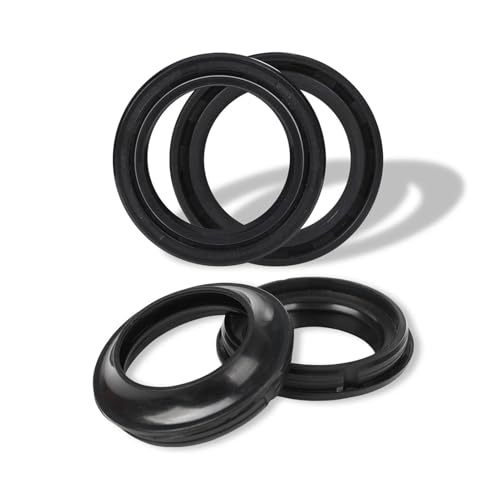 Motorrad CVK 35 * 48 * 11 Gabel Absorber Öl Dichtung Und Abdeckung Fit for CB750 NC250 CBR250 MC14 MC17 VTZ JADE VTZ250(Black a set) von DFVhji