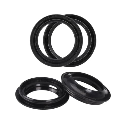 Motorrad CVK 37 * 50 * 11 Gabel Absorber Öl Dichtung Und Abdeckung Fit for CBR250 MC19 MC22 VTR250 CBR250RR VTR 37 50 11(Black a set) von DFVhji