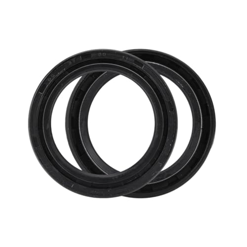 Motorrad CVK 37 * 50 * 11 Gabel Absorber Öl Dichtung Und Abdeckung Fit for CBR250 MC19 MC22 VTR250 CBR250RR VTR 37 50 11(Oil seal black) von DFVhji