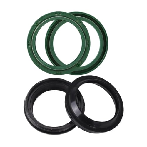 Motorrad CVK 41x54x11 41 54 11 Vorderradgabel-Dämpfer-Öldichtung und Staubdichtung passend for CB400 CB-1 VTEC CB-1 Hornet 250 (41 * 54 * 11)(Green a set) von DFVhji