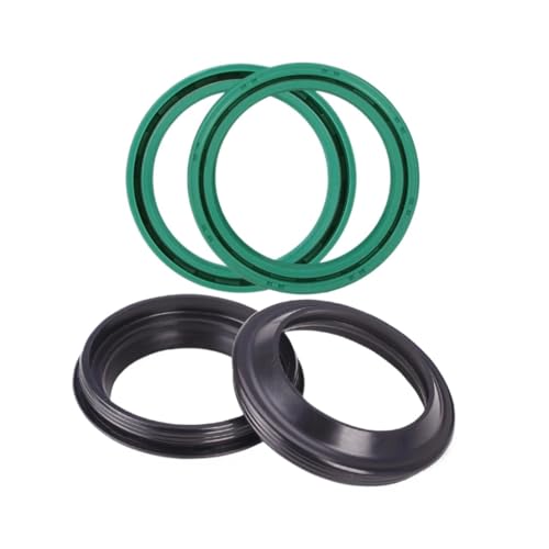 Motorrad CVK 43x54 11 Gabel Dämpfer Öl Dichtung Staub Abdeckung Fit for CBR600 CBR900 CBR1000 CR125 CBR929 CBR954 CBR600 F4i 43 * 54(Green a set) von DFVhji