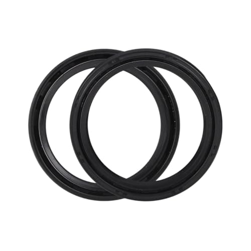 Motorrad CVK 43x54 11 Gabel Dämpfer Öl Dichtung Staub Abdeckung Fit for CBR600 CBR900 CBR1000 CR125 CBR929 CBR954 CBR600 F4i 43 * 54(Oil seal black) von DFVhji