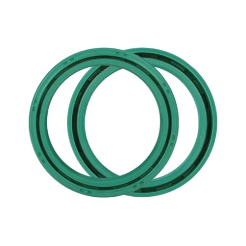 Motorrad CVK 43x55x11 43 55 11,5 Vorderradgabel Dämpfer Absorber Staubdichtung Öldichtungsabdeckung Staubkappe Kompatible Größe ist 43 * 55 * 11(Green oil seal) von DFVhji
