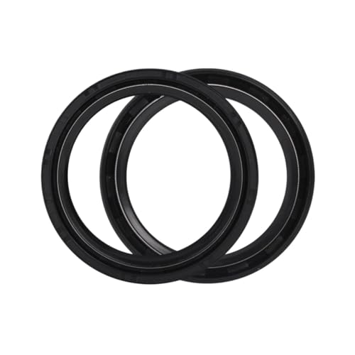 Motorrad CVK 45x57x11 45 57 11 Vorderradgabel Dämpfer Absorber Staubdichtung Öldichtung Abdeckung Staubkappe Kompatible Größe ist 45 * 57 * 11(Black) von DFVhji