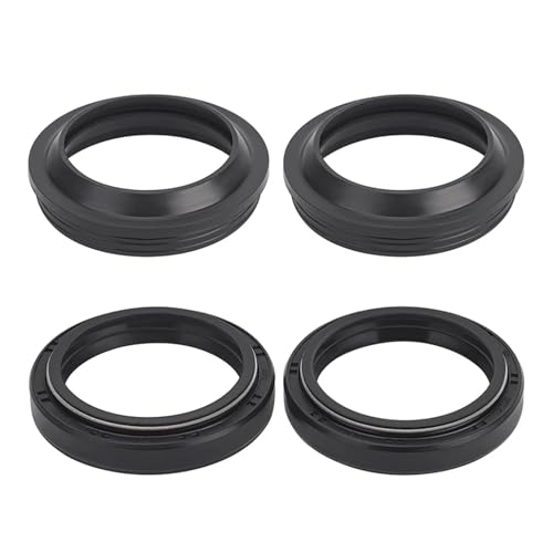 Motorrad Gabel Dämpfer Öl Dichtung Und Staub Dichtung Fit for GPZ305 KX80 Z200 Z250(Dust and Oil seal) von DFVhji