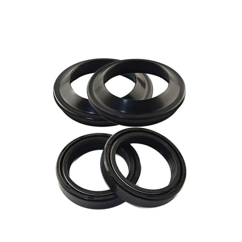 Motorrad Gabel Staub Ring Öl Dichtung Fit for CR125R CR250R CR500R VFR800 CR480R(Dust and Oil seal) von DFVhji