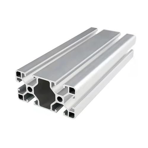 4080 Aluminiumprofil-Extrusion, eloxiertes Linearschienen-Aluminiumprofil nach europäischem Standard, 4080-Profil for CNC-3D-Druckerteile(Silver,350mm) von DFYOULMZ