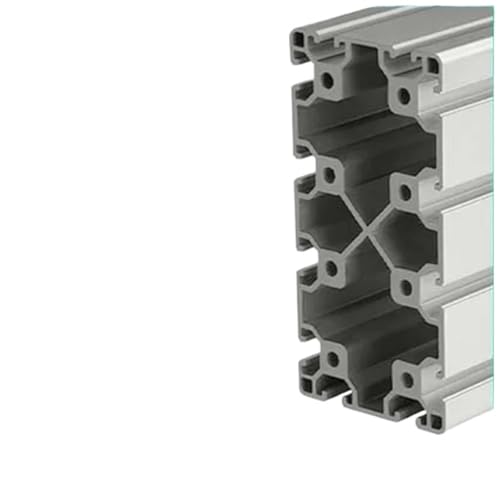 8080 80120 80160 80100 80200 Aluminiumprofil-Linearschiene, maßgefertigte Extrusion, DIY-Rahmen, Metall, CNC-3D-Druckerteile(BS-8-80160,750mm) von DFYOULMZ