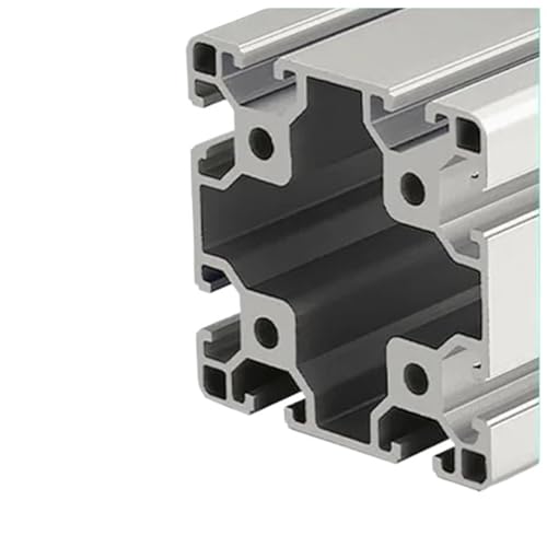 8080 80120 80160 80100 80200 Aluminiumprofil-Linearschiene, maßgefertigte Extrusion, DIY-Rahmen, Metall, CNC-3D-Druckerteile(BS-8-8080,50mm) von DFYOULMZ