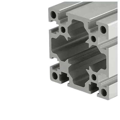 8080 80120 80160 80100 80200 Aluminiumprofil-Linearschiene, maßgefertigte Extrusion, DIY-Rahmen, Metall, CNC-3D-Druckerteile(BS-8-8080G,1500mm) von DFYOULMZ