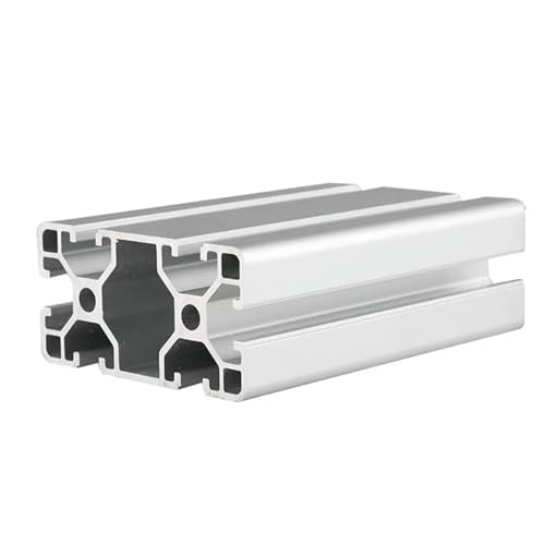 CNC-Aluminiumprofil 4080 Aluminiumprofil-Extrusion 100 mm-100 0 mm EU-Standard 3D-Druckerteile Anodendrahtführung Aluminiumprofil(4080 2pcs,900mm) von DFYOULMZ