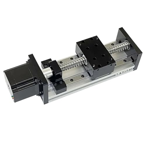 CNC SXG1204 Schiebetisch Z-Achse Bühnenweg 50-800 mm MGR12-Führung SFU1204 Kugelumlaufspindel Linearantrieb Bundle Kit for Nema23(Option 2,Effective Stroke 300) von DFYOULMZ