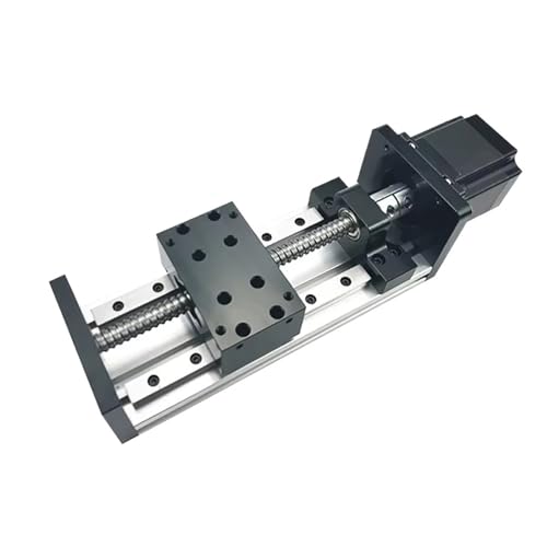 CNC SXG1605 Schiebetisch Z-Achsen-Bühnenweg 50-1500 mm MGR12-Führung SFU1605 Kugelumlaufspindel-Linearantriebs-Bundle-Kit for Nema23(Option 1,Effective Stroke1100) von DFYOULMZ