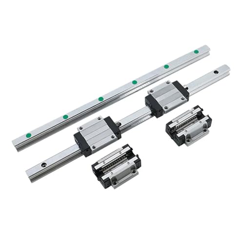 HLTNC HGR20 HGR15 Platz Linearführungsschiene 4 stücke HGH20CA HGW20CC HG15 Stahl Flang Slider Block Wagen for CNC Router Stecher(2HGR15 4HGW15CC,1300mm) von DFYOULMZ