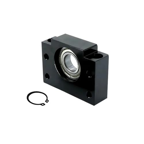 Kompatibel mit BK10BF10 SFU1204 Kugelumlaufspindel-Unterstützung BK10 BF10 for 12mm 1204 RM1204 Kugelumlaufspindel-Endstützen CNC-Teil 1 Satz BKBF10/FKFF10/EKEF10(2set FK10FF10,Normal) von DFYOULMZ