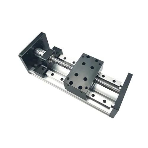 MHTNC CNC-Schiebetisch, Z-Achsen-Bühnenweg 100–800 mm, 12 Linearschiene, MGR12 SFU1204 Kugelumlaufspindel, Linearantrieb-Bundle-Kit(Option 1,Effective Stroke 50) von DFYOULMZ