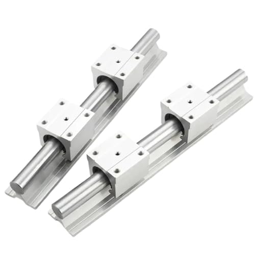 SBR10UU SBR12UU SBR16UU SBR20UU SBR25UU SBR30UU Linearkugellagerblock Linearschieber for CNC-Fräser SBR Linearführungsschiene(SBR16,600mm) von DFYOULMZ