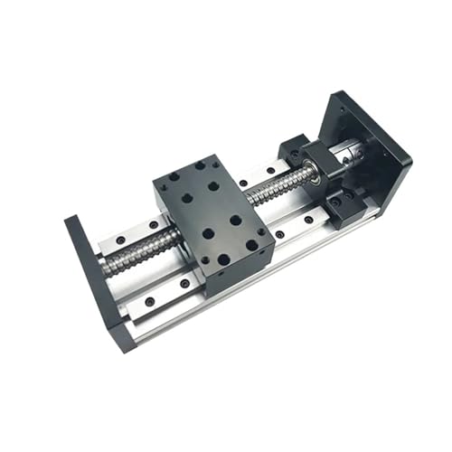 SXG1605 Schiebetisch mit Kupplungsweg 50–800 mm, SFU1605 Kugelumlaufspindel-Bewegungstisch, Linearführung MGR12 for Nema23-Schrittmotor(SFU1605 no Motor,Effective Stroke 50) von DFYOULMZ