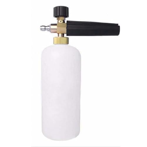 DFZHiuat Foam Dual Connector Accessory Pressure Washer Professional Dual-Lance Pressure Washer Tool Extension Rod for Car Motorcycle Wash Roofs Washing Foam Bottle von DFZHiuat