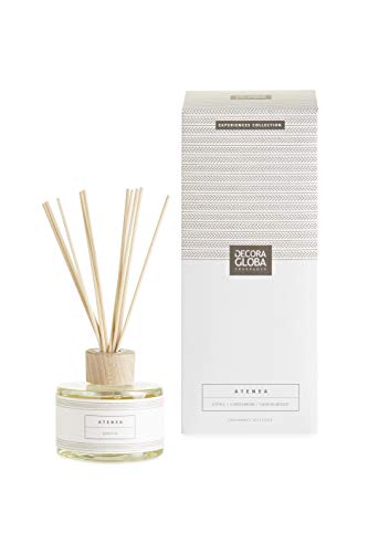 DECORAGLOBA - Duftdiffusor mit Rattanstäbchen für Räume 250ml - Citrus und blumiger Duft von DG DECORA GLOBA
