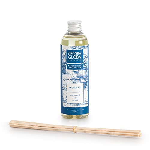 DECORAGLOBA - Raumduft Diffuser - Nachfüller für Duftdiffusor 250ml - Ozeanischer und grüner duft - Zimmerduft - Raumduft Refill DECORAGLOBA - Raumduft Diffuser - Nachfüller für Duftdiffusor 250ml - Ozeanischer und grüner duft - Zimmerduft - Raumduft Refill von DG DECORA GLOBA