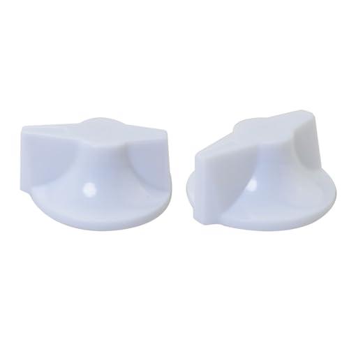 DGBRSM Timer-Schalter-Ersatzknopf für Badezimmerventilator, Motorheizung, Kunststoff, 2,5 cm, Weiß, 2 Stück von DGBRSM