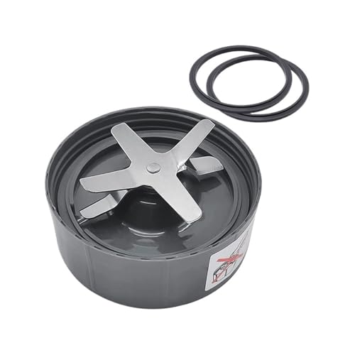 600/900 W Entsafter, Ersatz-Kreuzextraktor, Klingenbasis Aus Edelstahl, Passend For NutriBullet, Mixer Inklusive 6-Flossen-Klingenmixer von DGCYAYTE