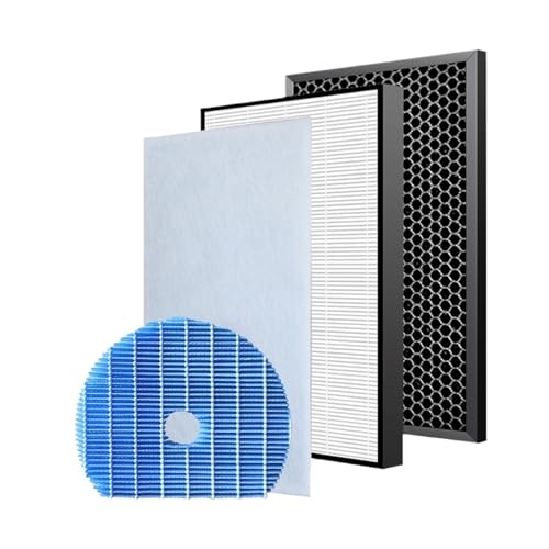 Filter Und Desodorierender Kohlefilter-Ersatz, Kompatibel Mit Sharp, Luftreiniger KC-G60SA KC-G60SA-W(1 SET and Humidifier) von DGCYAYTE
