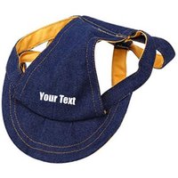Individuell Gestalten Design Ihre Welpen Hund Denim Baseballkappe | Haustier Kleidung Individuell Gestalten Design Ihre Welpen Hund Denim Baseballkappe | Haustier Kleidung von DGCustomGraphics