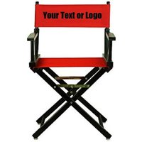Individuell Gestalteter Klappregenstuhl Mit Deinem Persönlichen Oder Geschäftlichen Logo von DGCustomGraphics