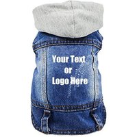 Individuelle Personalisierte Design Ihr Eigener Hund Hoodie Denim Jacke Sweatshirt | Haustier Kleidung Individuelle Personalisierte Design Ihr Eigener Hund Hoodie Denim Jacke Sweatshirt | Haustier Kleidung von DGCustomGraphics