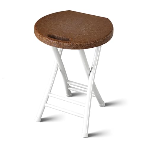 DGDHHSFJDJ 19 Zoll tragbarer Klapphocker für Erwachsene mit Fußstütze, Faltbarer Metallstuhl mit Kunststoffsitz und Griff für drinnen und draußen DGDHHSFJDJ 19 Zoll tragbarer Klapphocker für Erwachsene mit Fußstütze, Faltbarer Metallstuhl mit Kunststoffsitz und Griff für drinnen und draußen von DGDHHSFJDJ