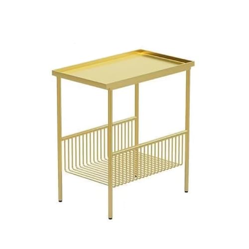 DGDHHSFJDJ 2-stufiger Couchtisch mit Ablagekorb, Sofa-Beistelltisch für das Wohnzimmer, Kleiner Nachttisch, für kleine Räume DGDHHSFJDJ 2-stufiger Couchtisch mit Ablagekorb, Sofa-Beistelltisch für das Wohnzimmer, Kleiner Nachttisch, für kleine Räume von DGDHHSFJDJ