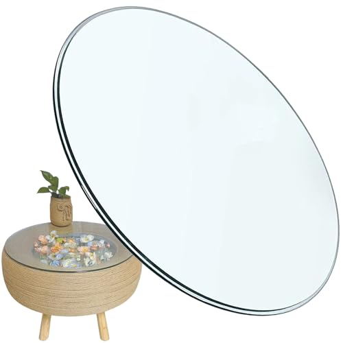 DGDHHSFJDJ 35–100 cm runde Glastischplatte – gehärtete, hitzebeständige Oberfläche für ESS-/Bürotische. Glattkantig und wasserdicht DGDHHSFJDJ 35–100 cm runde Glastischplatte – gehärtete, hitzebeständige Oberfläche für ESS-/Bürotische. Glattkantig und wasserdicht von DGDHHSFJDJ