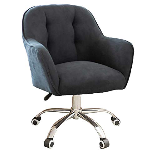 DGDHHSFJDJ 360°-Freizeitbürostuhl, 46-54 cm Höhenverstellung, mit drehbarer Armlehne. Bequemer Loungesessel für Zuhause/Gelb von DGDHHSFJDJ