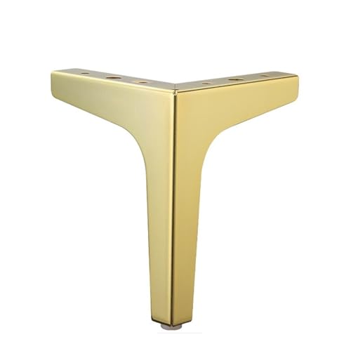 DGDHHSFJDJ 4 Stück Tischbeine aus schwarzgoldenem Metall für Sofa, Bett, Stuhl, Schreibtisch, Schminktisch, Badezimmerschrank – Ersatzfüße aus Eisen, 10–17 cm DGDHHSFJDJ 4 Stück Tischbeine aus schwarzgoldenem Metall für Sofa, Bett, Stuhl, Schreibtisch, Schminktisch, Badezimmerschrank – Ersatzfüße aus Eisen, 10–17 cm von DGDHHSFJDJ