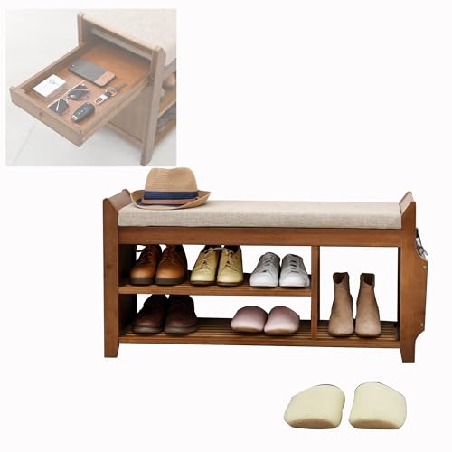 DGDHHSFJDJ Aufbewahrungsbank für den Eingangsbereich, Schuhregal mit gepolsterter Sitzfläche für Haustür, Schlafzimmer und Flur, multifunktionaler Organizer DGDHHSFJDJ Aufbewahrungsbank für den Eingangsbereich, Schuhregal mit gepolsterter Sitzfläche für Haustür, Schlafzimmer und Flur, multifunktionaler Organizer von DGDHHSFJDJ