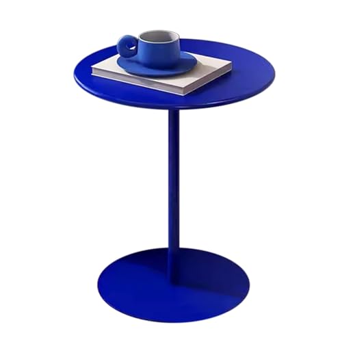 DGDHHSFJDJ Blauer runder Stehtisch – Hoher Pub-Cocktail- und Frühstückstisch mit Metallgestell aus Eisen für Cafés, kleine Küchen oder als Beistelltisch DGDHHSFJDJ Blauer runder Stehtisch – Hoher Pub-Cocktail- und Frühstückstisch mit Metallgestell aus Eisen für Cafés, kleine Küchen oder als Beistelltisch von DGDHHSFJDJ