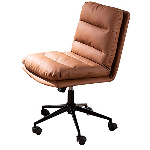 DGDHHSFJDJ Bürostuhl aus PU-Leder – Verstellbare niedrige Rückenlehne mit Lordosenstütze, Drehbarer Chefsessel für Erwachsene – Schwarz DGDHHSFJDJ Bürostuhl aus PU-Leder – Verstellbare niedrige Rückenlehne mit Lordosenstütze, Drehbarer Chefsessel für Erwachsene – Schwarz von DGDHHSFJDJ