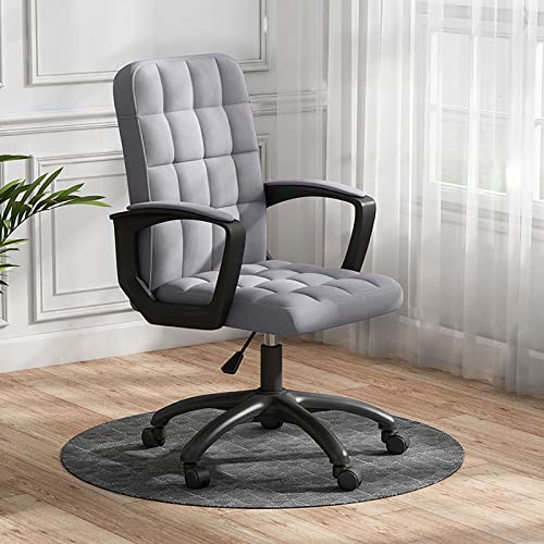 DGDHHSFJDJ Bürostuhl aus Rindsleder auf Gaming-Niveau, 58 x 92–102 cm groß, Design mit hoher Rückenlehne. Räder + Drehfunktion, Perfekter Ausgleich zwischen Büro- und Gaming-Anforderungen/Weiß von DGDHHSFJDJ
