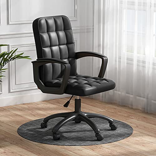 DGDHHSFJDJ Bürostuhl aus Rindsleder auf Gaming-Niveau, 58 x 92–102 cm groß, Design mit hoher Rückenlehne. Räder + Drehfunktion, Perfekter Ausgleich zwischen Büro- und Gaming-Anforderungen/Weiß von DGDHHSFJDJ