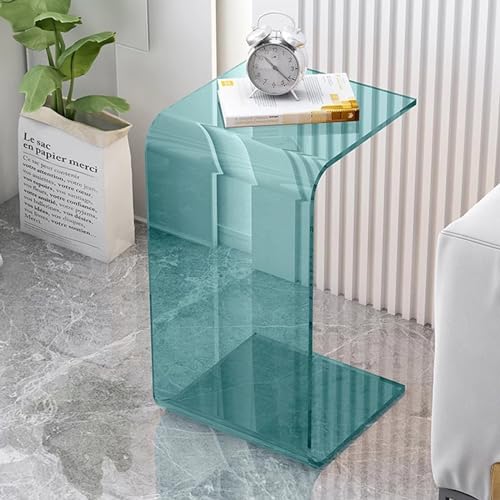 DGDHHSFJDJ C-förmiger Beistelltisch, Couchtisch aus Acryl für Wohnzimmer, Schlafzimmer, Büro, klares C-förmiges Design mit abgerundeten Kanten, leicht zu reinigen und sicher DGDHHSFJDJ C-förmiger Beistelltisch, Couchtisch aus Acryl für Wohnzimmer, Schlafzimmer, Büro, klares C-förmiges Design mit abgerundeten Kanten, leicht zu reinigen und sicher von DGDHHSFJDJ